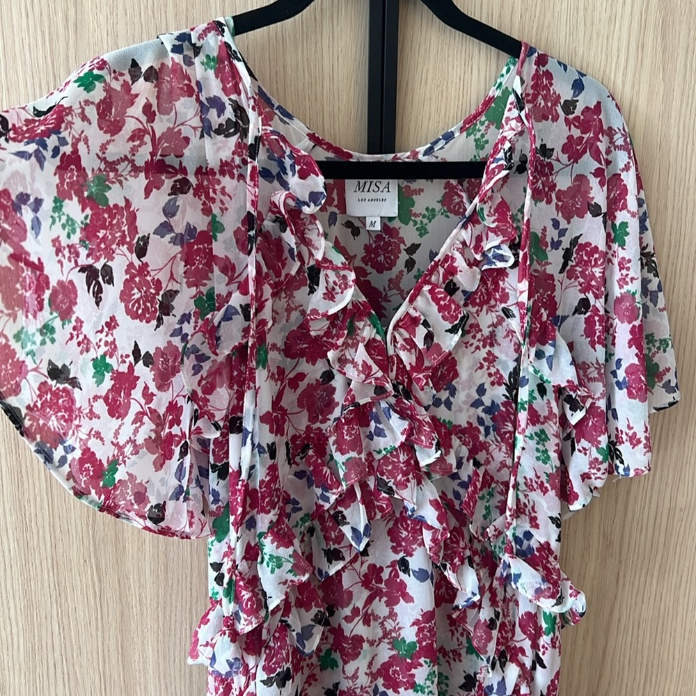 Medium MISA Los Angeles  dress- like new condition. Worn once - Picture 2 of 3